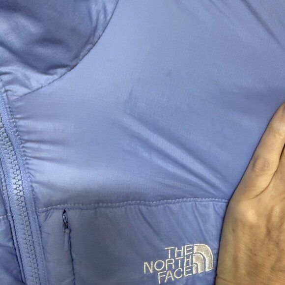 The North Face Insulated Jacket Women’s Large Sky Blue Lightweight EUC - Picture 4 of 14